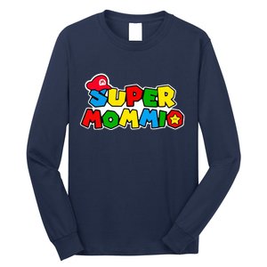 Funny Super Mommio Mother's Day Long Sleeve Shirt