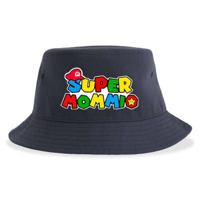 Funny Super Mommio Mother's Day Sustainable Bucket Hat