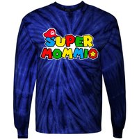 Funny Super Mommio Mother's Day Tie-Dye Long Sleeve Shirt