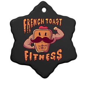 Funny Strong Muscles Cute National F Rench Toast Day Chapeau Gift Ceramic Star Ornament