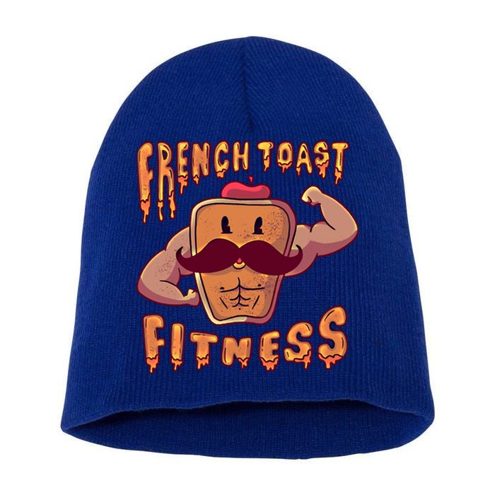 Funny Strong Muscles Cute National F Rench Toast Day Chapeau Gift Short Acrylic Beanie