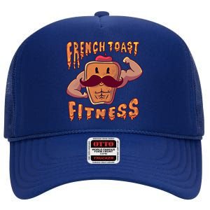 Funny Strong Muscles Cute National F Rench Toast Day Chapeau Gift High Crown Mesh Back Trucker Hat