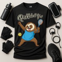 Funny Sloth Mode Pickleball Player Gift Performance Shirt