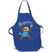 Funny Sloth Mode Pickleball Player Gift Apron