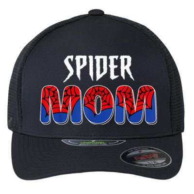 Funny Spider Mom For W.O.M.E.N. .G.I.R.L.S Love Funny Spider Mom Flexfit Unipanel Trucker Cap