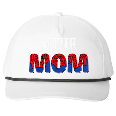 Funny Spider Mom For W.O.M.E.N. .G.I.R.L.S Love Funny Spider Mom Snapback Five-Panel Rope Hat