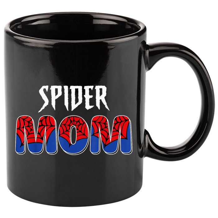 Funny Spider Mom For W.O.M.E.N. .G.I.R.L.S Love Funny Spider Mom 11oz C Handle Ceramic Mug