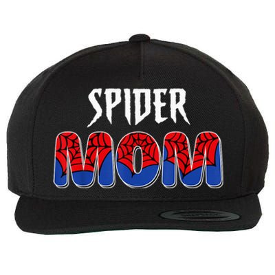 Funny Spider Mom For W.O.M.E.N. .G.I.R.L.S Love Funny Spider Mom Wool Snapback Cap