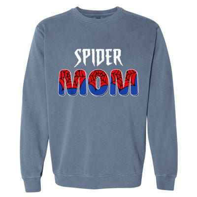 Funny Spider Mom For W.O.M.E.N. .G.I.R.L.S Love Funny Spider Mom Garment-Dyed Sweatshirt