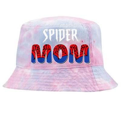 Funny Spider Mom For W.O.M.E.N. .G.I.R.L.S Love Funny Spider Mom Tie-Dyed Bucket Hat