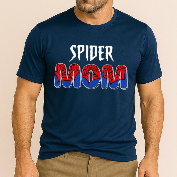 Funny Spider Mom For W.O.M.E.N. .G.I.R.L.S Love Funny Spider Mom Cooling Performance Crew T-Shirt