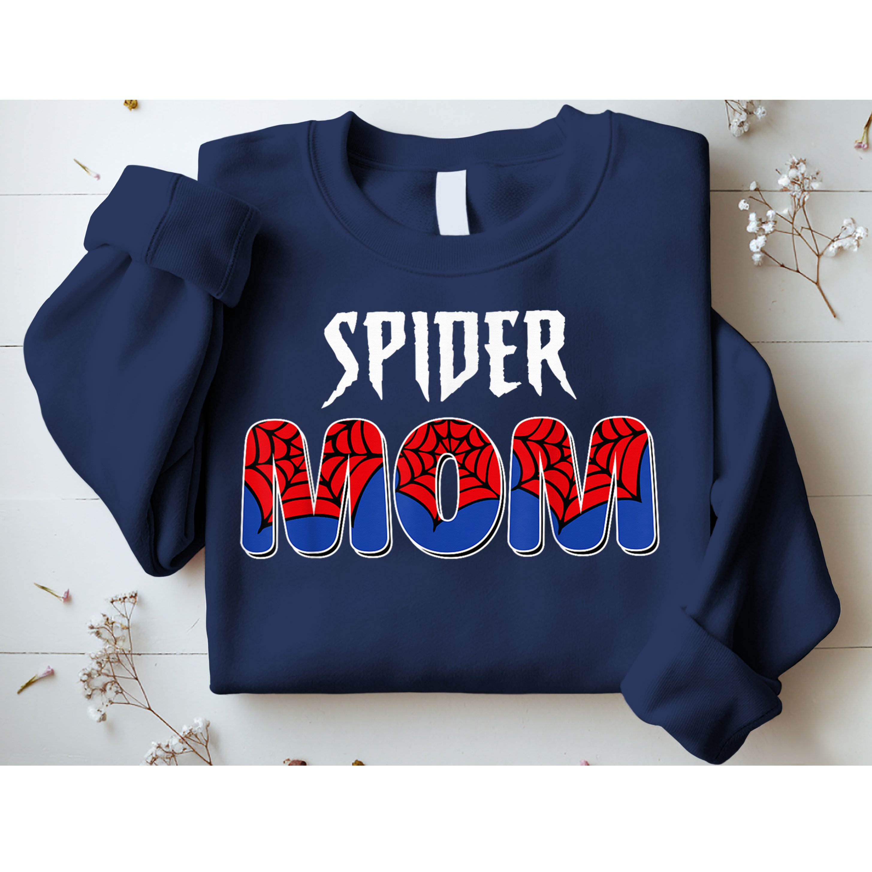 Funny Spider Mom For W.O.M.E.N. .G.I.R.L.S Love Funny Spider Mom Sweatshirt
