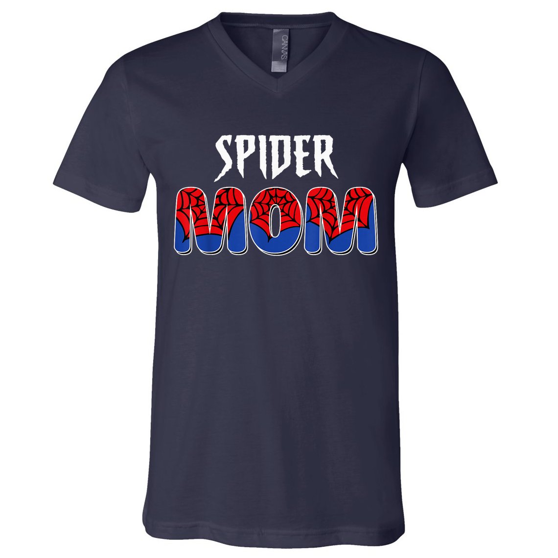 Funny Spider Mom For W.O.M.E.N. .G.I.R.L.S Love Funny Spider Mom V-Neck T-Shirt