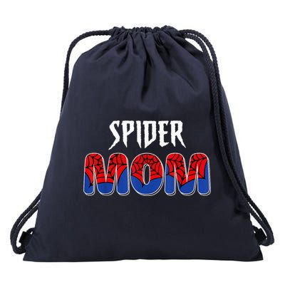 Funny Spider Mom For W.O.M.E.N. .G.I.R.L.S Love Funny Spider Mom Drawstring Bag