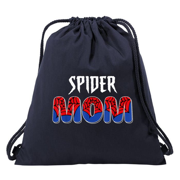 Funny Spider Mom For W.O.M.E.N. .G.I.R.L.S Love Funny Spider Mom Drawstring Bag