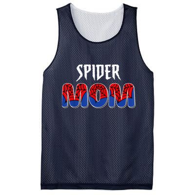 Funny Spider Mom For W.O.M.E.N. .G.I.R.L.S Love Funny Spider Mom Mesh Reversible Basketball Jersey Tank