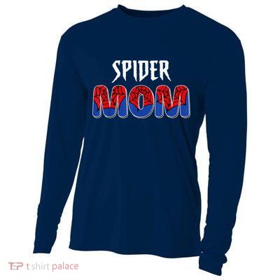 Funny Spider Mom For W.O.M.E.N. .G.I.R.L.S Love Funny Spider Mom Cooling Performance Long Sleeve Crew