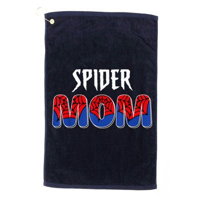 Funny Spider Mom For W.O.M.E.N. .G.I.R.L.S Love Funny Spider Mom Golf Towel