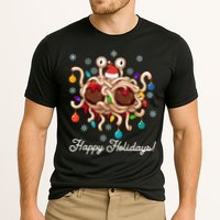 Flying Spaghetti Monster Fsm Christmas Happy Holidays Cooling Performance Crew T-Shirt