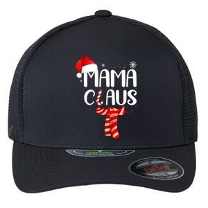 Funny Santa Mama Claus Christmas Family Matching Pajama Gift Flexfit Unipanel Trucker Cap