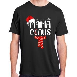 Funny Santa Mama Claus Christmas Family Matching Pajama Gift Adult ChromaSoft Performance T-Shirt