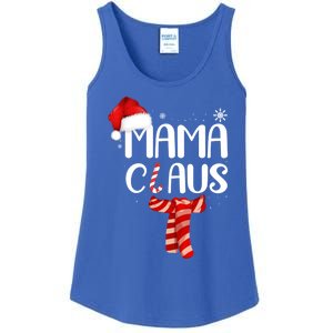 Funny Santa Mama Claus Christmas Family Matching Pajama Gift Ladies Essential Tank