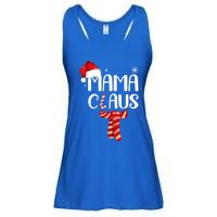 Funny Santa Mama Claus Christmas Family Matching Pajama Gift Ladies Essential Flowy Tank