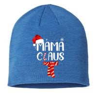 Funny Santa Mama Claus Christmas Family Matching Pajama Gift Sustainable Beanie