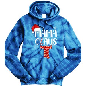 Funny Santa Mama Claus Christmas Family Matching Pajama Gift Tie Dye Hoodie