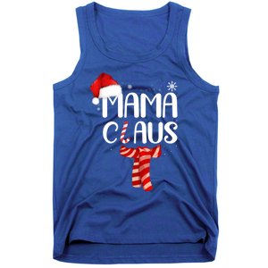 Funny Santa Mama Claus Christmas Family Matching Pajama Gift Tank Top