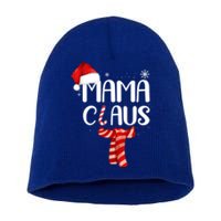 Funny Santa Mama Claus Christmas Family Matching Pajama Gift Short Acrylic Beanie