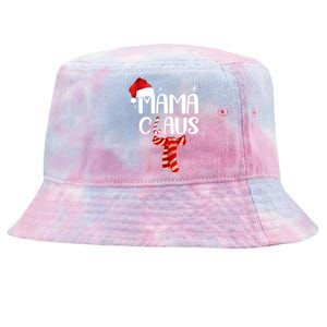 Funny Santa Mama Claus Christmas Family Matching Pajama Gift Tie-Dyed Bucket Hat