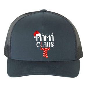 Funny Santa Mama Claus Christmas Family Matching Pajama Gift Yupoong Adult 5-Panel Trucker Hat