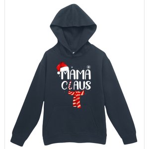 Funny Santa Mama Claus Christmas Family Matching Pajama Gift Urban Pullover Hoodie