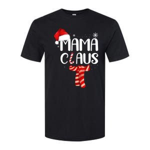 Funny Santa Mama Claus Christmas Family Matching Pajama Gift Softstyle CVC T-Shirt