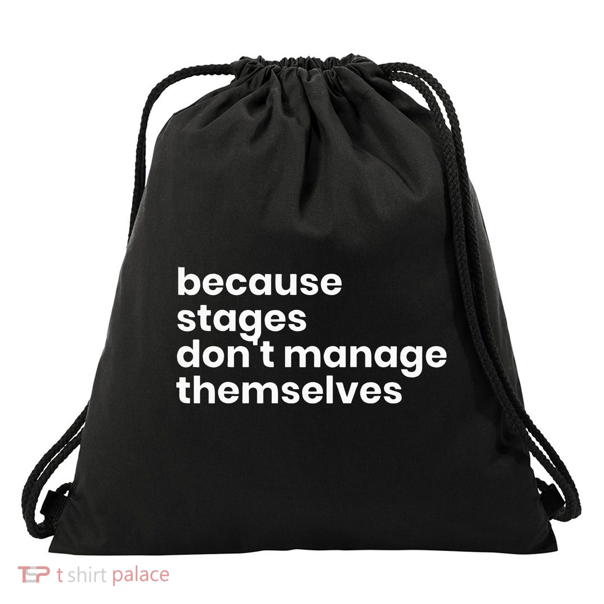 Funny Stage Manager Cool Unique Gift Drawstring Bag