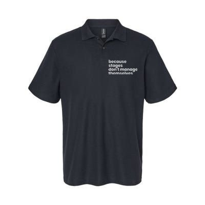 Funny Stage Manager Cool Unique Gift Softstyle Adult Sport Polo