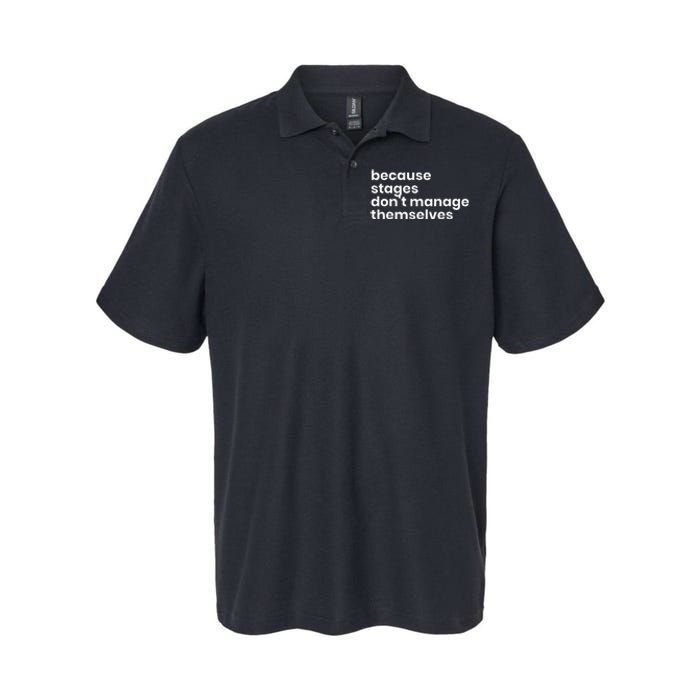 Funny Stage Manager Cool Unique Gift Softstyle Adult Sport Polo