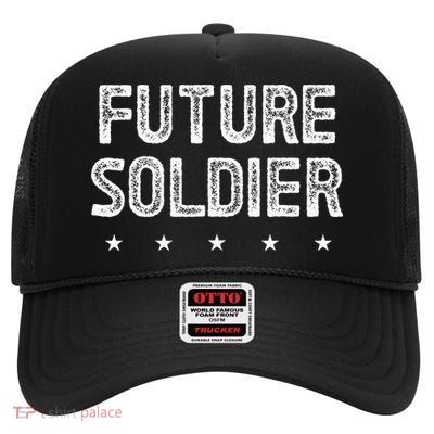 Future Soldier Military Soldier In Training High Crown Mesh Back Trucker Hat