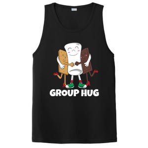 Funny Smores Marshmallow Chocolate Camping Group Hug Cool Gift PosiCharge Competitor Tank