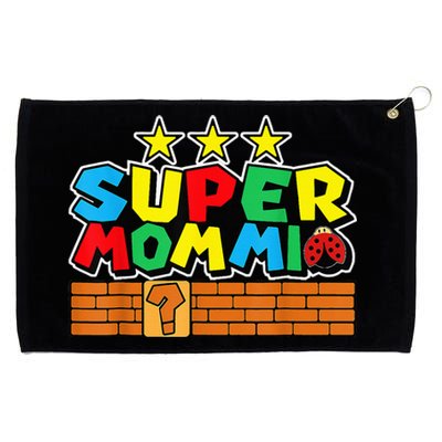 Funny Super Mommio Video Game Lover Mothers Day Grommeted Golf Towel