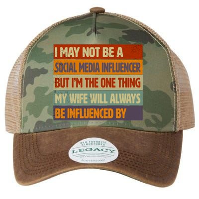 Funny Social Media Influencer Love Husband Internet Legacy Tie Dye Trucker Hat