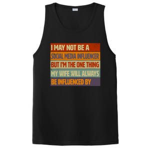 Funny Social Media Influencer Love Husband Internet PosiCharge Competitor Tank