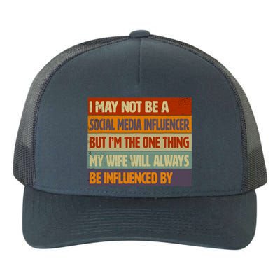 Funny Social Media Influencer Love Husband Internet Yupoong Adult 5-Panel Trucker Hat