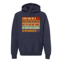 Funny Social Media Influencer Love Husband Internet Premium Hoodie