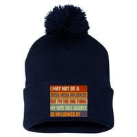 Funny Social Media Influencer Love Husband Internet Pom Pom 12in Knit Beanie