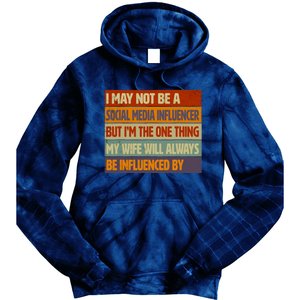 Funny Social Media Influencer Love Husband Internet Tie Dye Hoodie