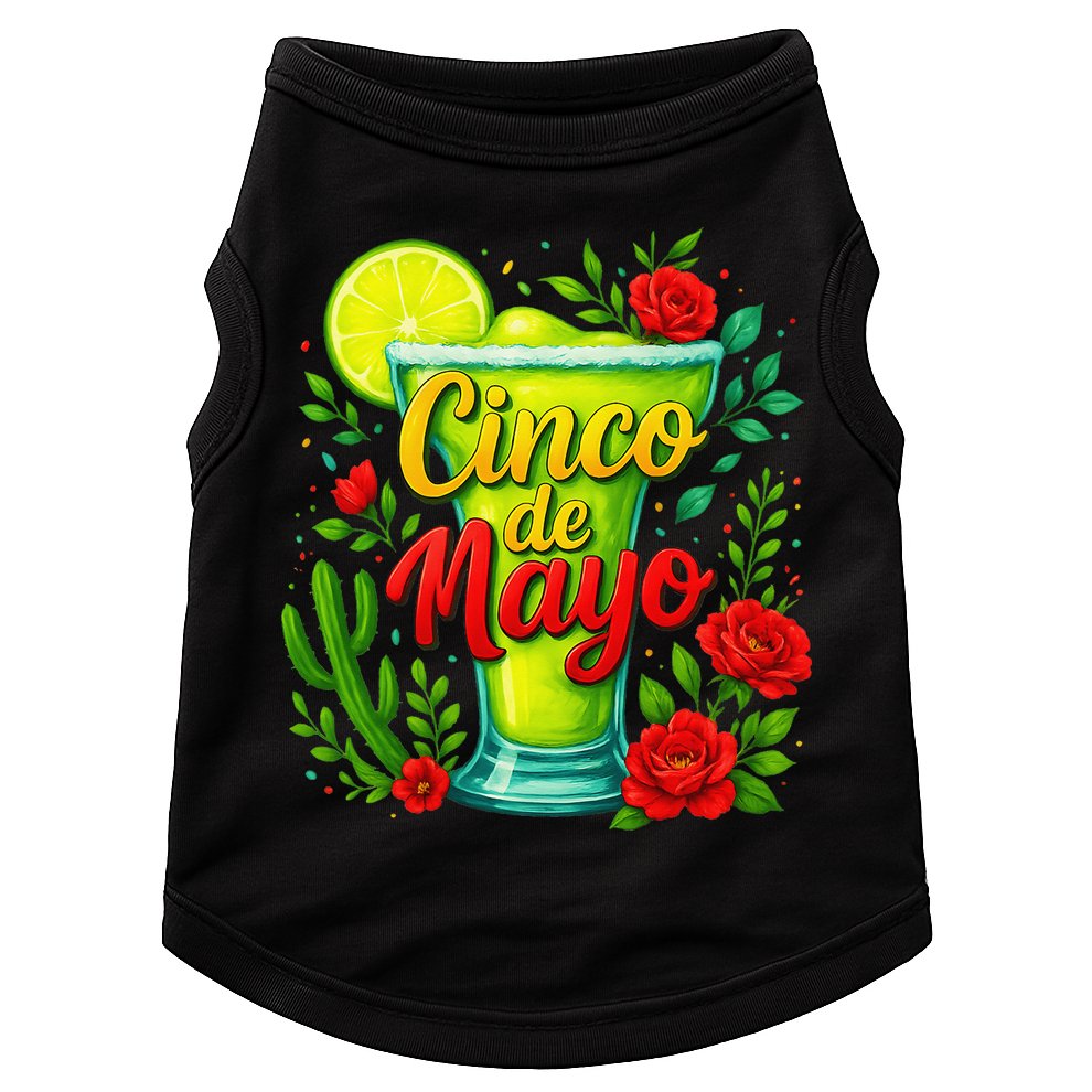 Feelin Salty Margarita Cinco De Mayo Vibes For Mexican Doggie Tank