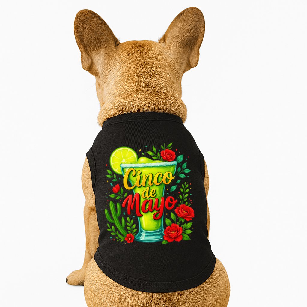Feelin Salty Margarita Cinco De Mayo Vibes For Mexican Doggie Tank