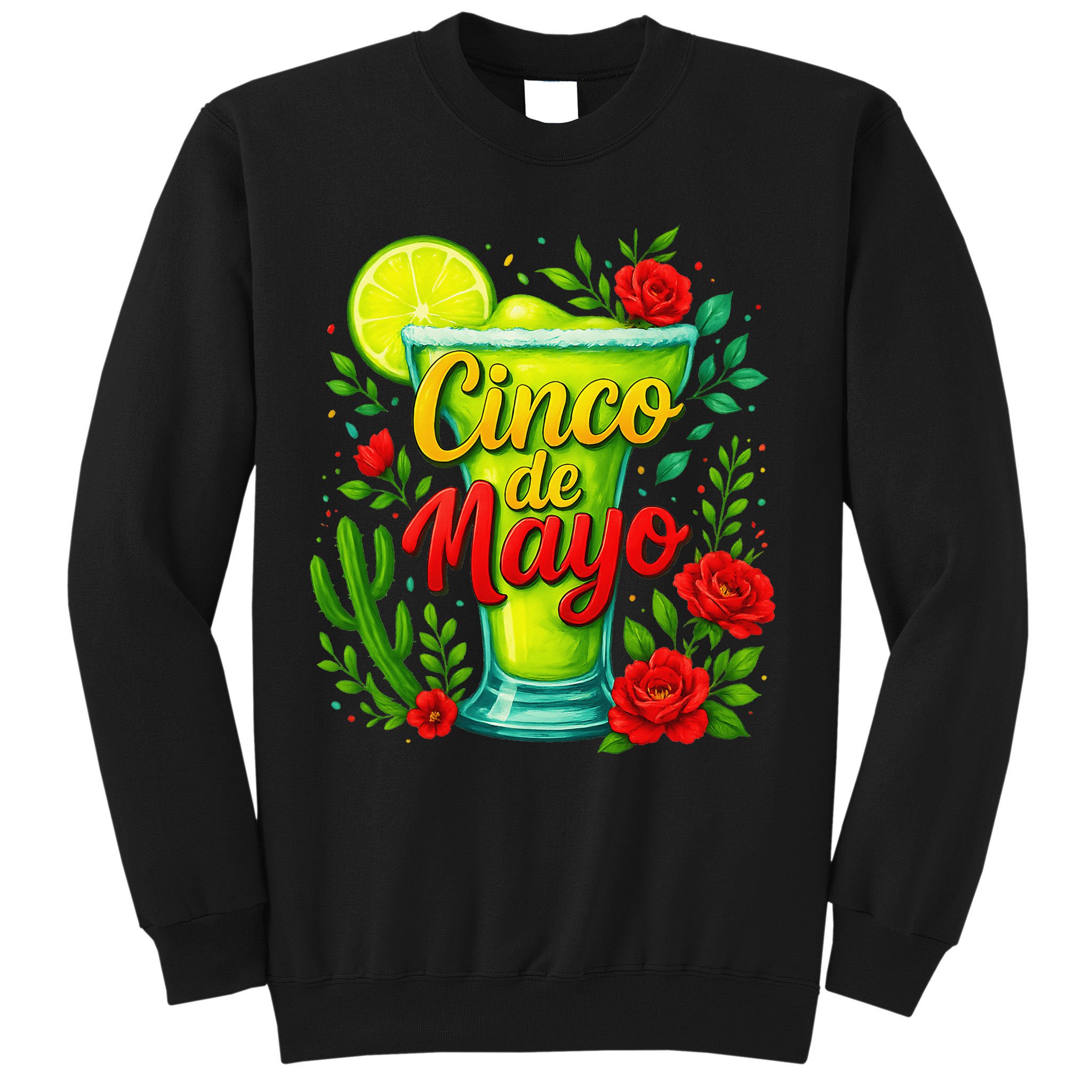 Feelin Salty Margarita Cinco De Mayo Vibes For Mexican Sweatshirt